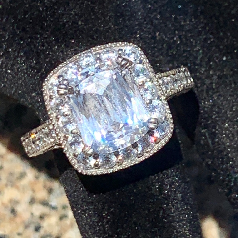 Nbw Victoria Wieck Sterling Silver Ring 79$
